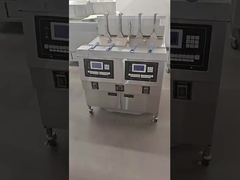 OFE-322L puces électriques commerciales avec fonction de mémoire ouverte style profonde friteuse à huile LCD avec huile