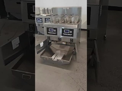 OFG-322L puces à gaz commerciaux avec fonction de mémoire ouverte style profonde friteuse à huile LCD avec huile