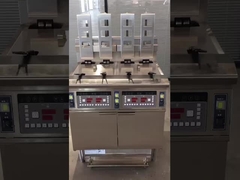 OFE-H413 certifié CE Machine électrique ouverte à friture profonde avec pompe à huile à levage automatique