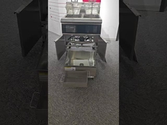 OFE-H226L friteuse à puces électriques avec système de filtre à huile avec fonction de levage automatique