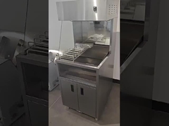 60cm 100cm Largeur Frites Chips Affichage plus chaud Matériau 304SUS