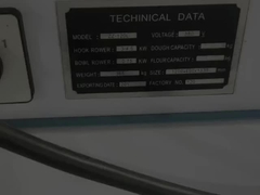 ZZ-120/80/60/40/240 électrique 380V/220V deux vitesses partenaire mélangeur en spirale de pâte
