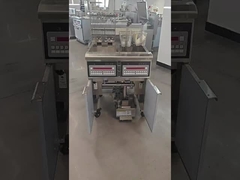 OFE-215 Deux pots avec paniers 15L*2 Petite capacité 28kw économiser de l'huile Friteuse électrique ouverte avec filtre à huile