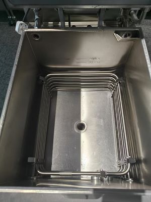 Panneau électrique numérique avec système de filtre à huile automatique Friteuse à pression de poulet