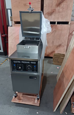Panneau électrique mécanique 25L sans filtration d'huile Friteuse à pression de poulet