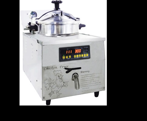 Panneau numérique 16L 3KW 220V/110V Friteuse à haute pression