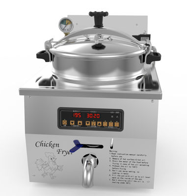 Panneau numérique 16L 3KW 220V/110V Friteuse à haute pression