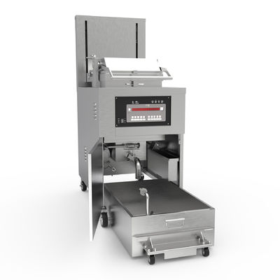 8HD électrique 17KW 380V 55L 5 plateau de friture grande productivité broaster poulet friteuse sous pression