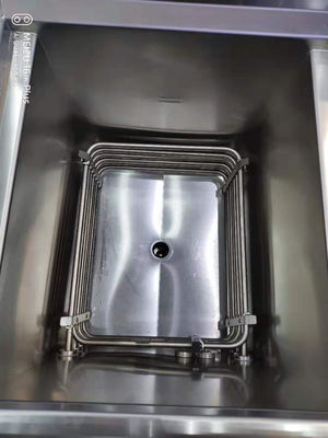 Panneau d'ordinateur électrique numérique avec filtration d'huile Un pot Deux paniers Ouvrir friteuse