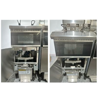 14.3kw Puissance écran tactile Panneau intelligent 380V/50hz~60hz avec filtre à huile Friteuse ouverte électrique commerciale