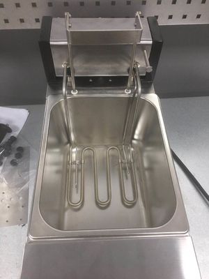 8L Table Top Style Auto Lift 3KW électrique numérique ouverte friteuse profonde