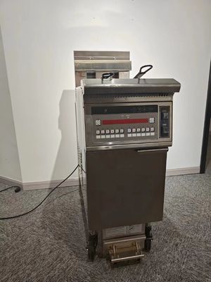 Un pot deux paniers 26L 14KW 380V avec filtration d'huile électrique ouverte friteuse