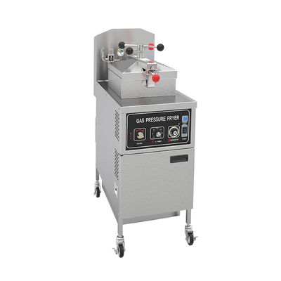 Panneau mécanique 304 SUS Pour chauffage au gaz Friteuse à pression pour poulet sans filtration d'huile