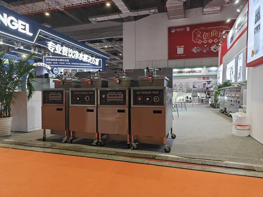 Compute Panneau de chauffage au gaz 4HD Machine à frire à la poêle Friteuse à pression
