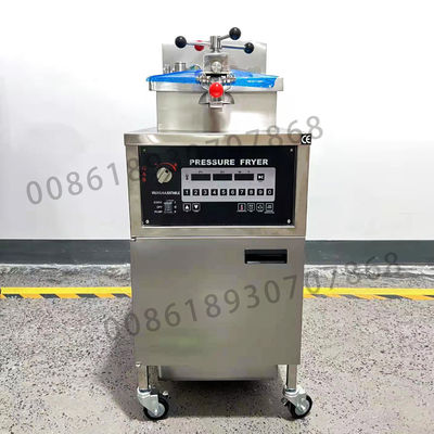 Panneau de calcul 25D sans filtration gaz et chauffage électrique Friteuse à pression de poulet