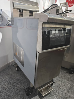 Une casserole deux paniers panneau tactile intelligent 14KW 380V électrique ouverte friteuse