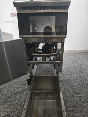 14.3kw 380V écran tactile panneau intelligent avec système de filtre à huile Friteuse électrique ouverte