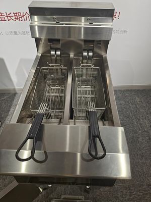 14.3kw 380V écran tactile panneau intelligent avec système de filtre à huile Friteuse électrique ouverte