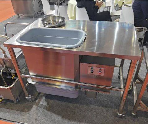 Table de pâtisserie 304SUS Table automatique de pâtisserie de poulet électrique commerciale