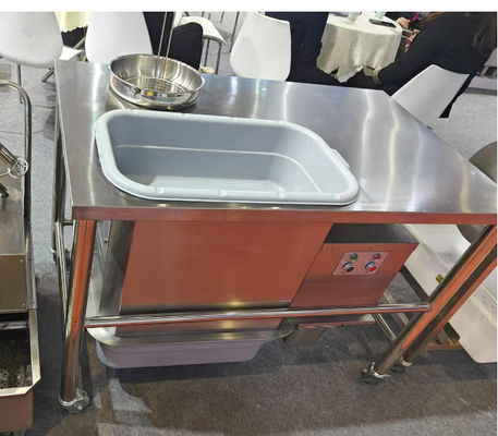 Table de pâtisserie 304SUS Table automatique de pâtisserie de poulet électrique commerciale