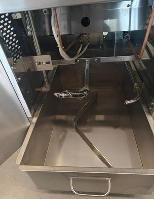 Panneau de calcul 25D sans filtration gaz et chauffage électrique Friteuse à pression de poulet