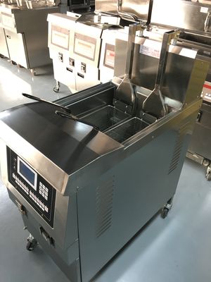 La friteuse électrique ouverte augmente l'efficacité des restaurants