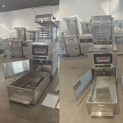 PFG-5910 Fabricant de friteuse sous pression à poulet au gaz 8 têtes 55L 220V
