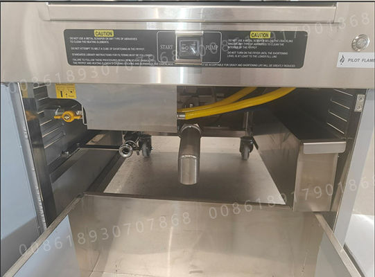 PFG-5910 Fabricant de friteuse sous pression à poulet au gaz 8 têtes 55L 220V