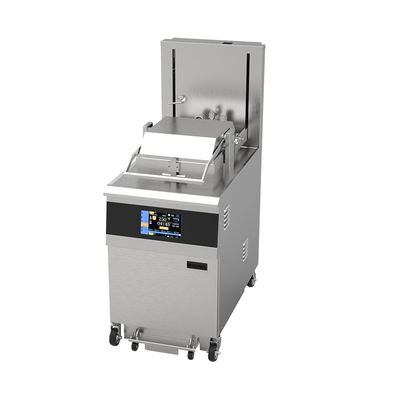 Panneau tactile intelligent de haute productivité PFE-2000 avec une capacité de 55L et une friteuse sous pression électrique de 17 kW