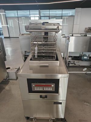 304SUS 17KW 380V Panneau d'ordinateur numérique Friteuse industrielle 8HD électrique ouverte